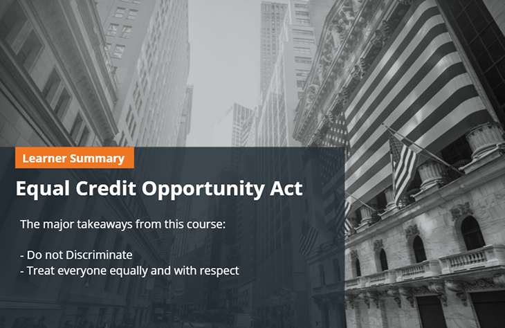 ECOA-Fair Lending & NonDiscrimination