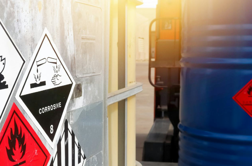 DOT Hazardous Container Labeling