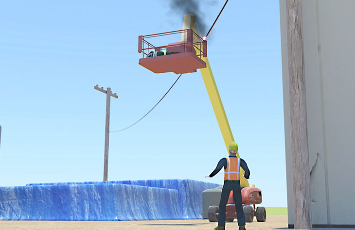Mobile Equipment and Pedestrian Safety Incident Recreation