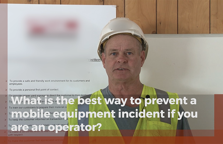 Mobile Equipment and Safe Operation - Interview