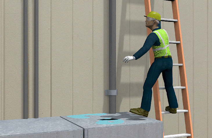 Fall Prevention - Incident Recreation