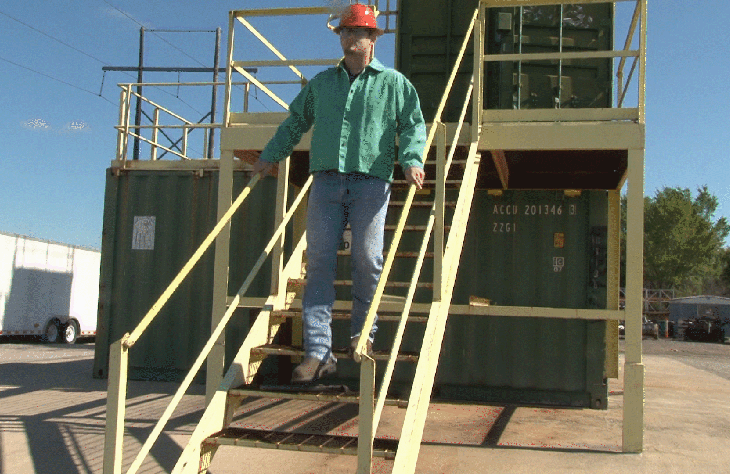 Handrails & Fall Prevention - Incident Recreation