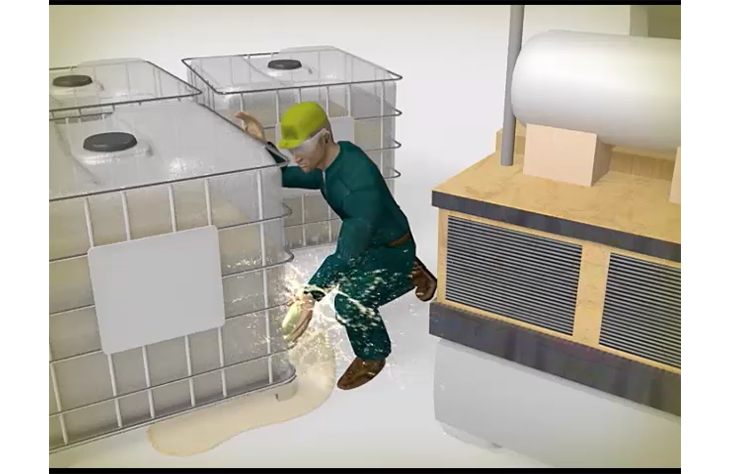 Working Safely with Chemicals - Incident Recreation
