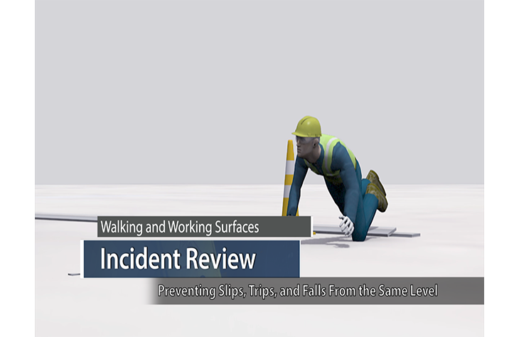 Walking and Working Surfaces - Incident Recreation