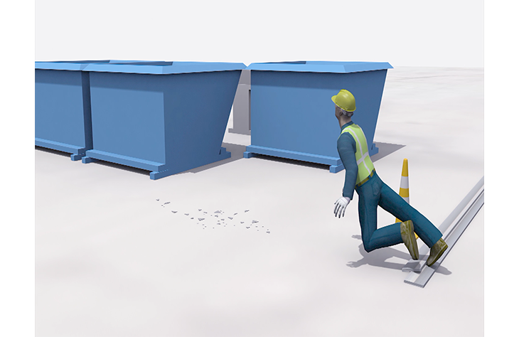 Walking and Working Surfaces - Incident Recreation