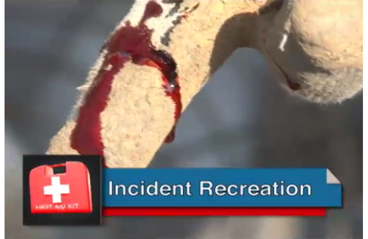 First Aid and Bloodborne Pathogens - Incident Recreation